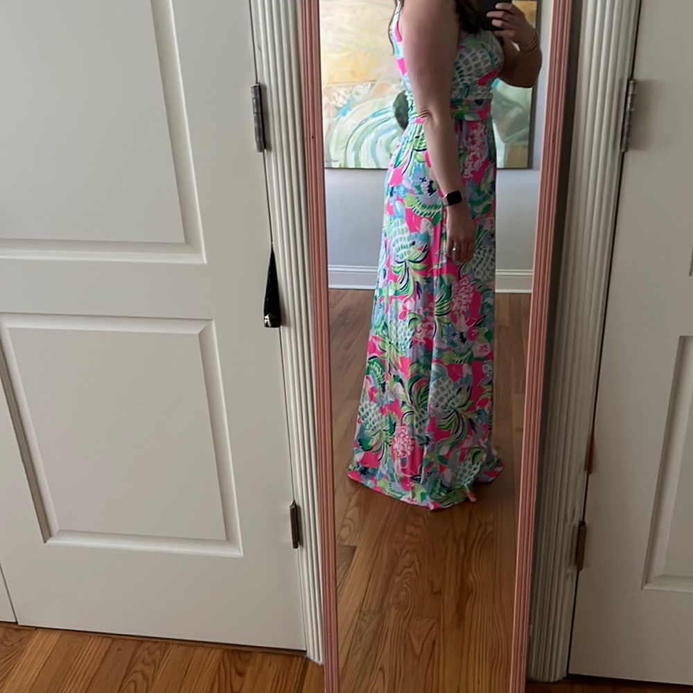 Lilly Pulitzer Tallula Maxi Dress, Size Medium worn once - Picture 6 of 16